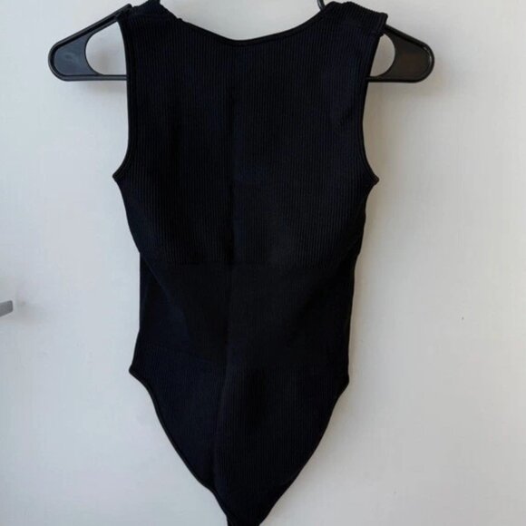 Bundle: Round Neck Hollow Chest Sexy Bodysuit | XS | Form-Fitting Stretch NWOT - Picture 5 of 11